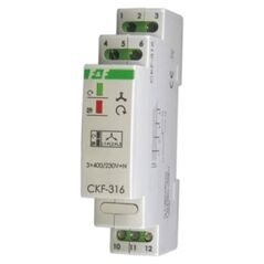 F&F Przekaźnik kolejności zaniku i asymetrii faz 10A 1P 4sek 55V CKF-316 3118685 5908312593164