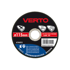 Verto Tarcza tnąca do metalu 125x1.5x22.2mm (61H532) 3162239 5902062615329