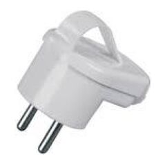 Opal Wtyczka kątowa rozbieralna WT-16Z 2P 16A z uchem biała 3168628 5906197304981
