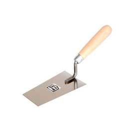 AWTools Kielnia trapeznowa nierdzewna 160mm uchwyt drewniany AW30253 3172855 5902198742685