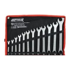 AWTools Zestaw kluczy płasko-oczkowych 6-19mm 10szt. (AW40113) 3172862 5902198743361