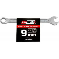 AWTools Klucz płasko-oczkowy 9mm (AW40009) 3172770 5902198743033