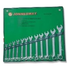 Jonnesway Zestaw kluczy płasko-oczkowych 8-22mm 12szt. (W26112S) 3180509 4719152126129