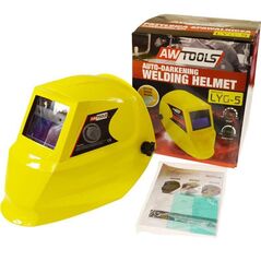 AWTools Przyłbica spawalnicza samościemniająca LYG-5 żółta (AW50002) 3184262 5902198740254
