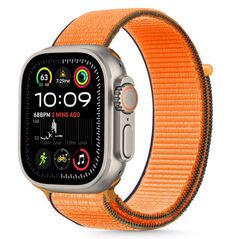 Strap for APPLE WATCH 6 / 7 / 8 / 9 / 10 / SE (40 / 41 / 42 MM) Tech-Protect Nylon Kumquat 5906302370726