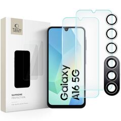 Tempered Glass SAMSUNG GALAXY A16 Tech-Protect Supreme Set (Clear) 5906302372676