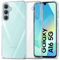Case SAMSUNG GALAXY A16 Tech-Protect Flexair Glitter transparent 5906302372768