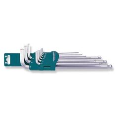 Jonnesway Zestaw kluczy imbusowych hex typ L 1,5-10mm z kulką 9szt. (H06SM109S) 3214907 4719152169874