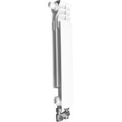 KFA Element grzejnik aluminiowy lewy G 500 F/D zasilanie dolne + zespół przyłączy prostych 50 x 50mm zasilane krzyżowe (878-052-44) 3245003 5907571870153