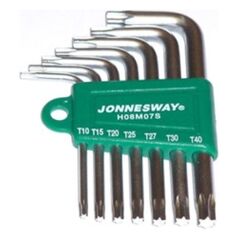 Jonnesway Zestaw kluczy trzpieniowych torx typ L T10-T40 7szt. (H08M07S) 3292460 4719152135756