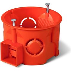 Elektro-Plast Puszka podtynkowa 60mm łączeniowa płytka z wkrętami czerwona PK-60 PRO (0284-01) 3318763 5901752632127