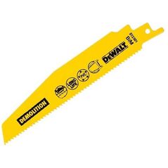 Dewalt brzeszczoty do piły szablastej 288x2.5mm, opakowanie 5 sztuk, do prac zgrubnych (DT2308L-QZ) 3325244 5035048088616