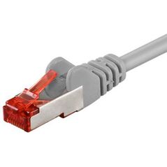 Goobay Kabel krosowy patchcord S/FTP PiMF kat. 6 LSZH szary 1m (50886) 3340461 4040849508868