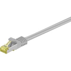Goobay Kabel krosowy patchcord S/FTP PiMF kat. 7 LSZH szary 10m (91639) 3340497 4040849916397