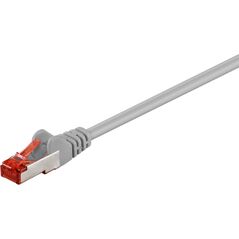 Goobay Kabel krosowy patchcord S/FTP PiMF kat. 6 LSZH szary 0,5m (50885) 3340632 4040849508851
