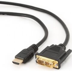 Kabel Gembird HDMI - DVI-D 4.5m czarny (CCHDMIDVI15)