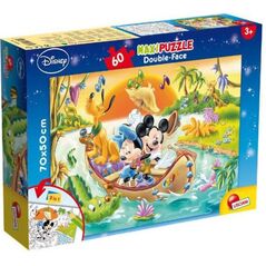 Lisciani Puzzle dwustronne MAXI 60el Mickey 304-48205