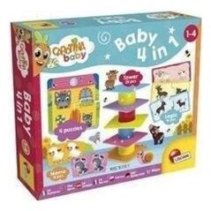 Lisciani Carotina baby zbiór gier dla najmłodszych 4w1 079872 LISCIANI p8