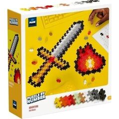 Plus Plus PLUS-PLUS PUZZLE BY NUMBER PRZYGODA- 250 ELEMENT?W