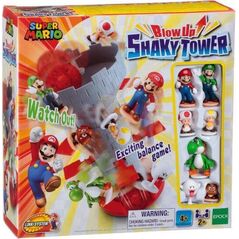 Epoch Rozchwiana wieża BlowUp! Shaky Tower Super Mario