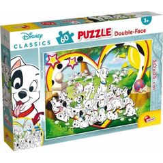 Lisciani Puzzle dwustronne Plus 60 Klasyka Disney