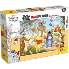 Lisciani Puzzle podłogowe dwustronne Maxi 24 Kubuś Puchatek