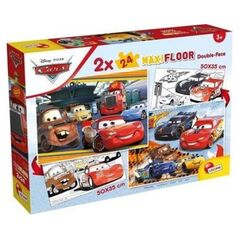 Lisciani LISCIANI DISNEY PUZZLE MAXIFLOOR 2 X 24 CARS