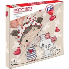 DIAMOND DOTZ DIAMOND DOTZ GOOD FRIENDS DOTZ BOX