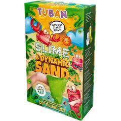 TUBAN Zestaw DIY Slime i piasek dynamiczny XL