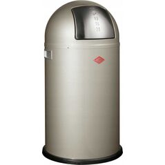 Kosz na śmieci Wesco Kosz na śmieci n. srebrny 50l Pushboy Wesco