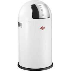 Kosz na śmieci Wesco Kosz na śmieci biały 50l Pushboy Wesco