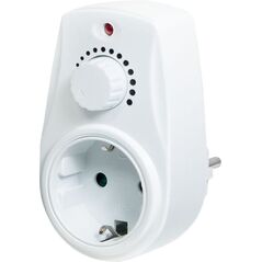 LogiLink Adapter gniazda zasilania ze ściemniaczem biały (PA0151)