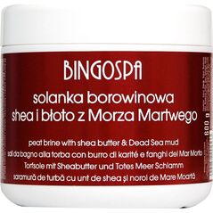 BingoSpa Solanka borowinowa z masłem shea i błotem z Morza Martwego