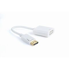 Gembird DisplayPort - Προσαρμογέας AV DVI-I λευκό (A-DPM-DVIF-002-W) 605100 8716309078740