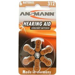 Μπαταρία βαρηκοΐας Ansmann PR41 180mAh 6 τεμ. 648159 4013674013234