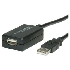 USB Value Καλώδιο USB-A - 12 m Μαύρο (12.99.1110) 739457 7611990195039