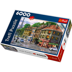 Trefl PUZZLE Uliczka Paryża 600el. (65001)