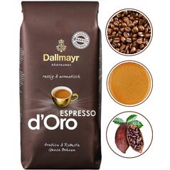 Κόκκοι καφέ Dallmayr Espresso d'Oro 1 κιλό 869938 4008167154679