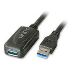 Καλώδιο USB Lindy USB-A - USB-A 5 m Μαύρο (43155) 972087 4002888431552
