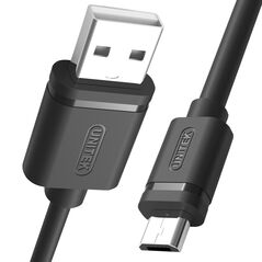 Unitek USB-A - καλώδιο microUSB 2 m Μαύρο (Y-C455GBK) 980213 4894160026330