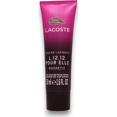 Lacoste Lacoste, Eau de Lacoste L.12.12 Magnetic, Cleansing, Shower Gel, For All Skin Types, 50 ml For Women