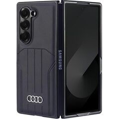 Audi Audi Synthetic Leather MagSafe Z Fold6 F956 czarny/black hardcase AU-TPUPCMFold6-Q5/D1-BK