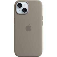 Apple iPhone 15 Silicone Case with MagSafe - Clay