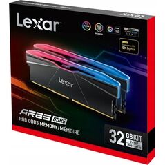 Pamięć Lexar Pamięć do PC DDR5 ARES RGB 32GB(2*16GB)/7600 czarna