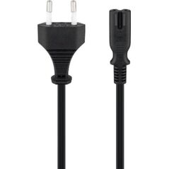 Kabel zasilający Goobay Kabel zasilający EURO radiowy CEE 7/16 - IEC 320 C7 5m (95039) 3345844 4040849950391
