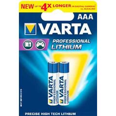Varta Bateria Professional Lithium AAA / R03 1100mAh 2 szt. 406796 4008496680399