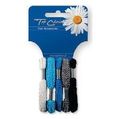 Top Choice Gumki plecione grube mix kolorów 5szt 21527 887721 5905710021527