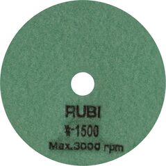 Rubi Dysk polerski na sucho granulacja 1500 100mm (62975) 3368824 8413797629750