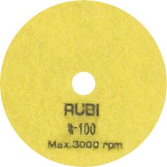 Rubi Dysk polerski na sucho granulacja 100 100mm (62971) 3368836 8413797629712