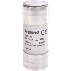 Legrand Wkładka bezpiecznikowa cylindryczna 32A gL 500V HPC 22 x 58mm (015332) 3368928 3245060153328